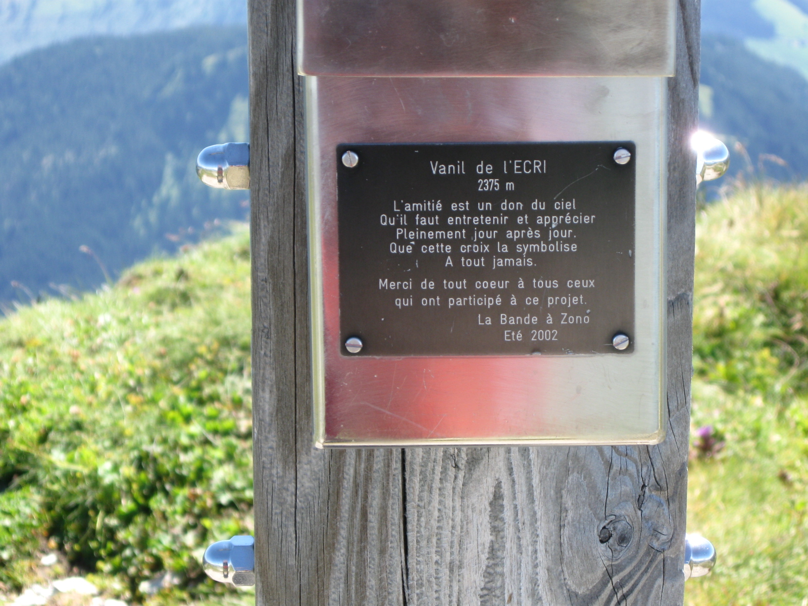 photo de Vanil de l'Ecri