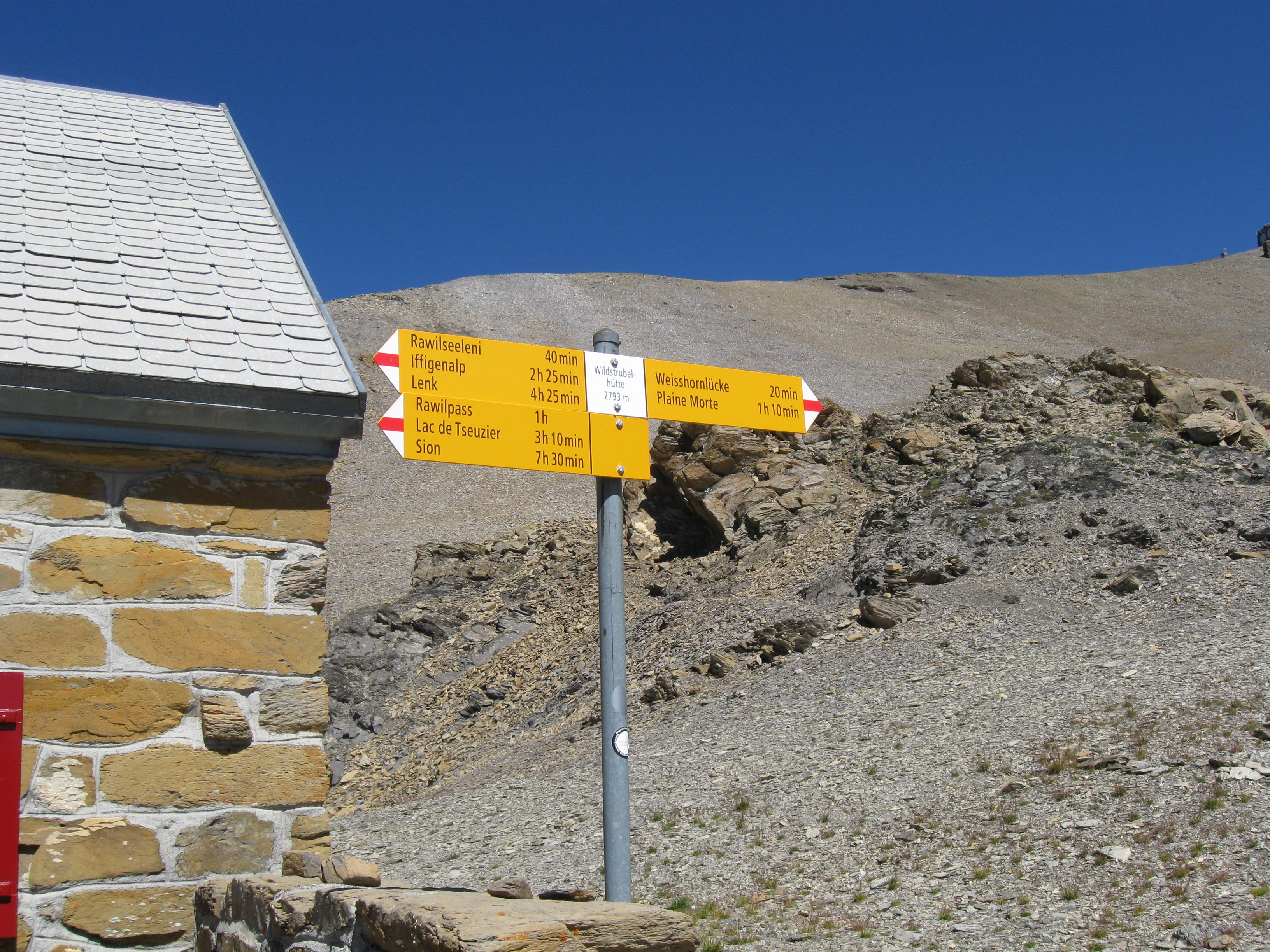 photo de Cabane du Wildstrubel (Wildstrubelhütte)