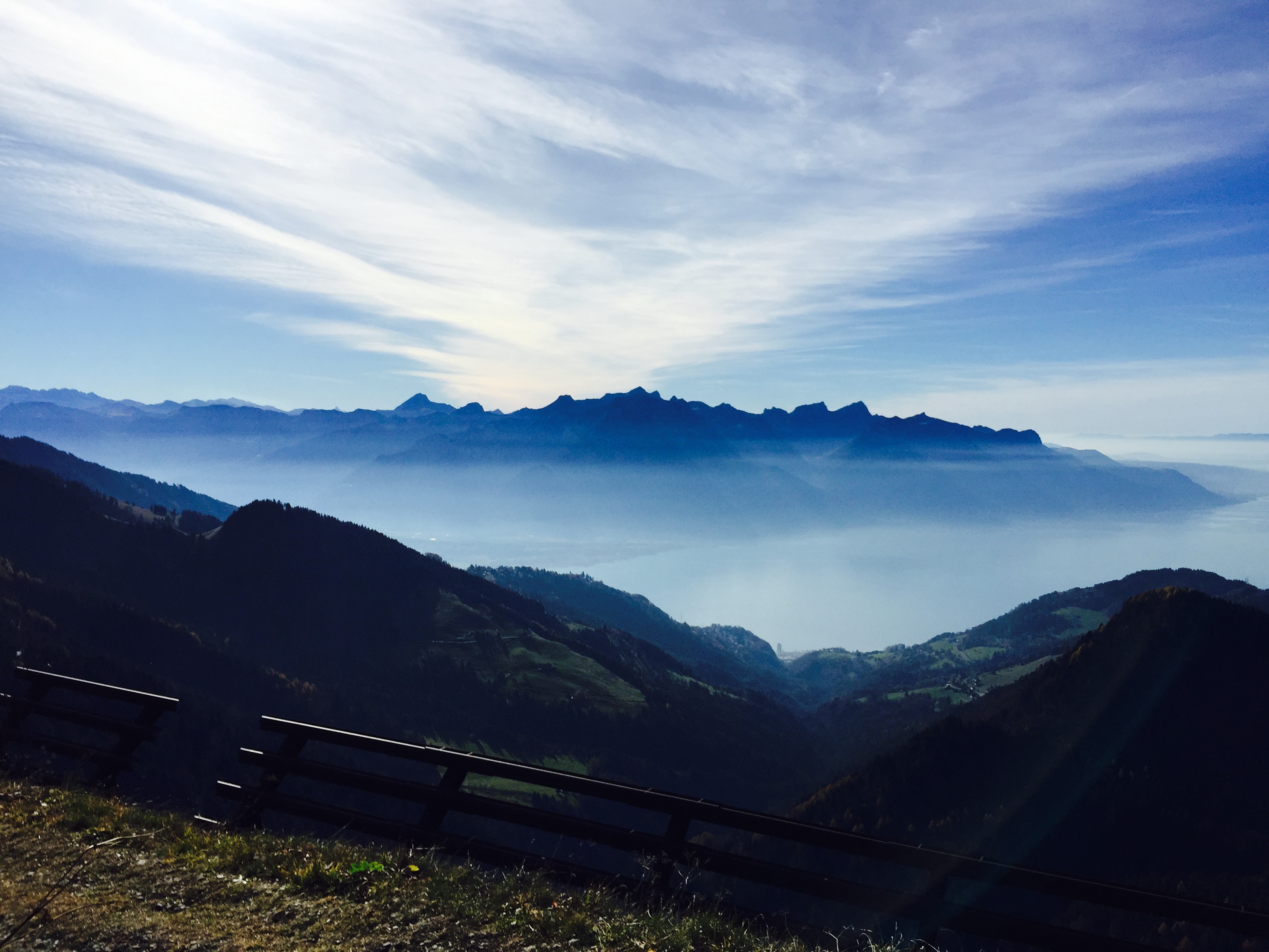 Brume sur le Lac Léman