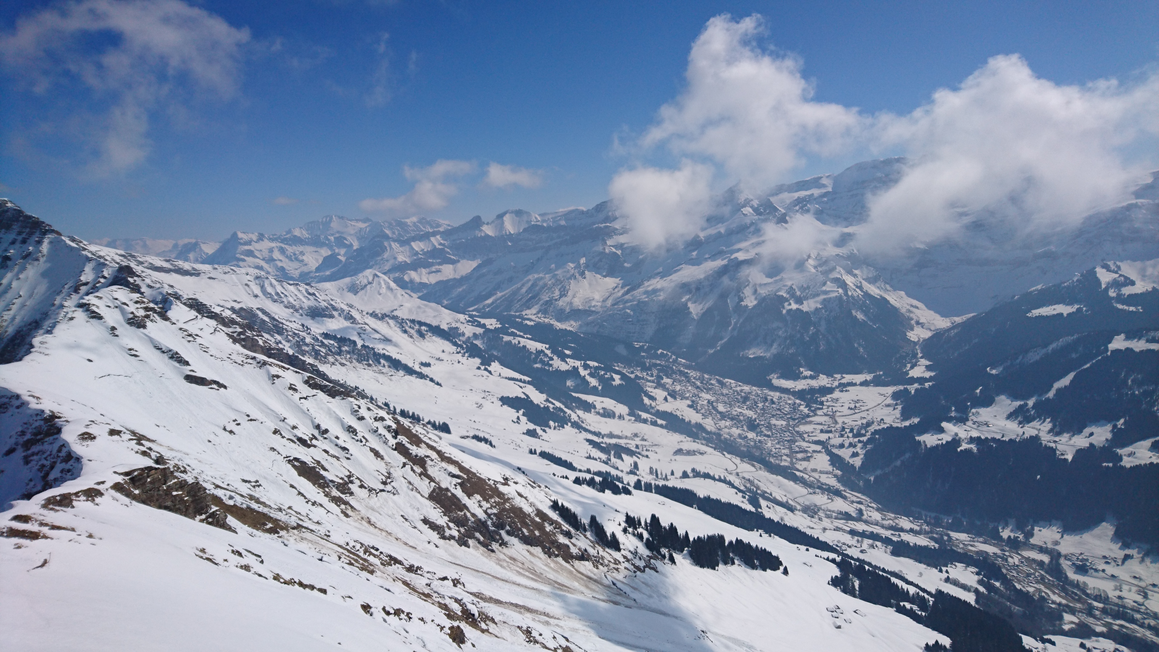 Vue sur Les Diablerets
