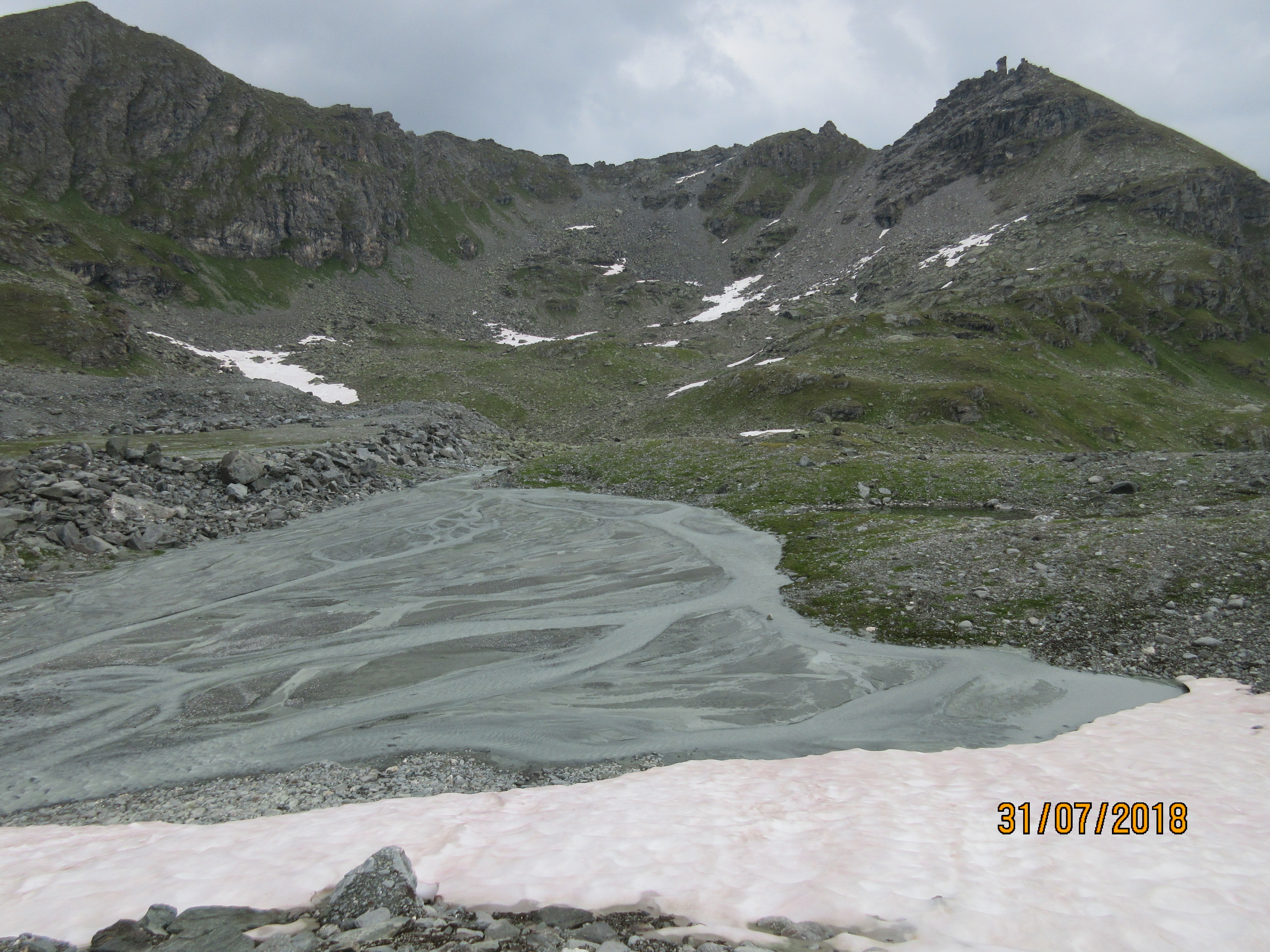 En descendant du Col de Prafleuri