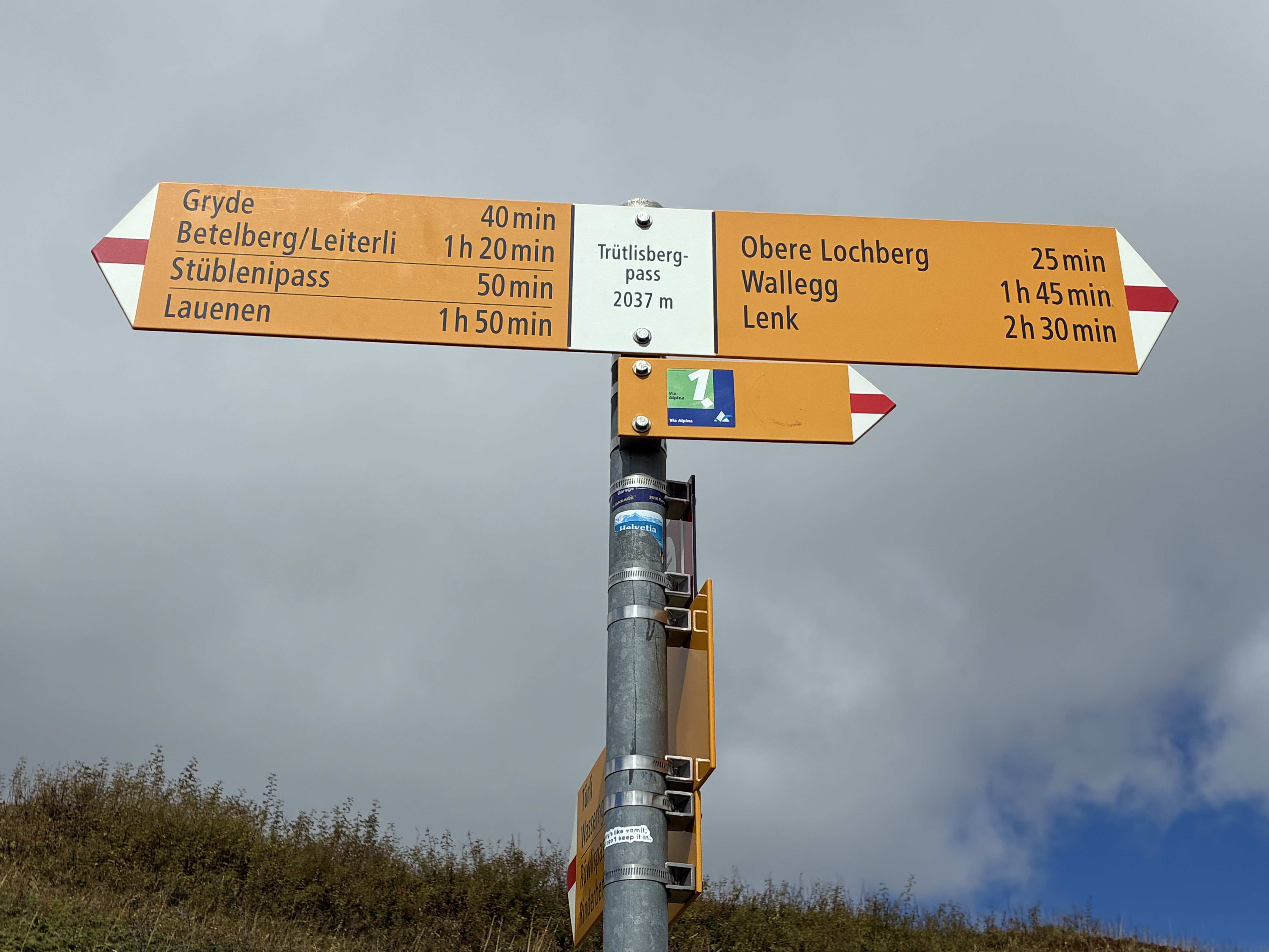photo de Trütlisbergpass