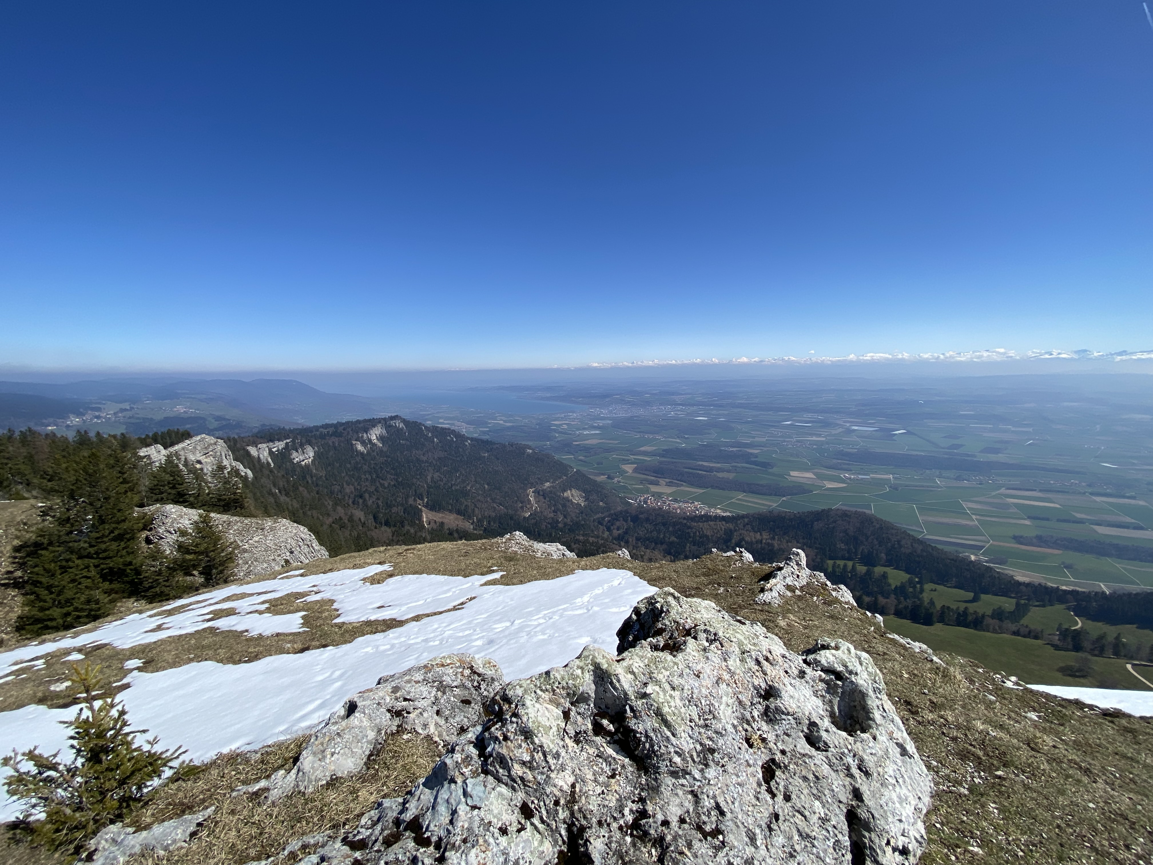 Vue sur la plaine
