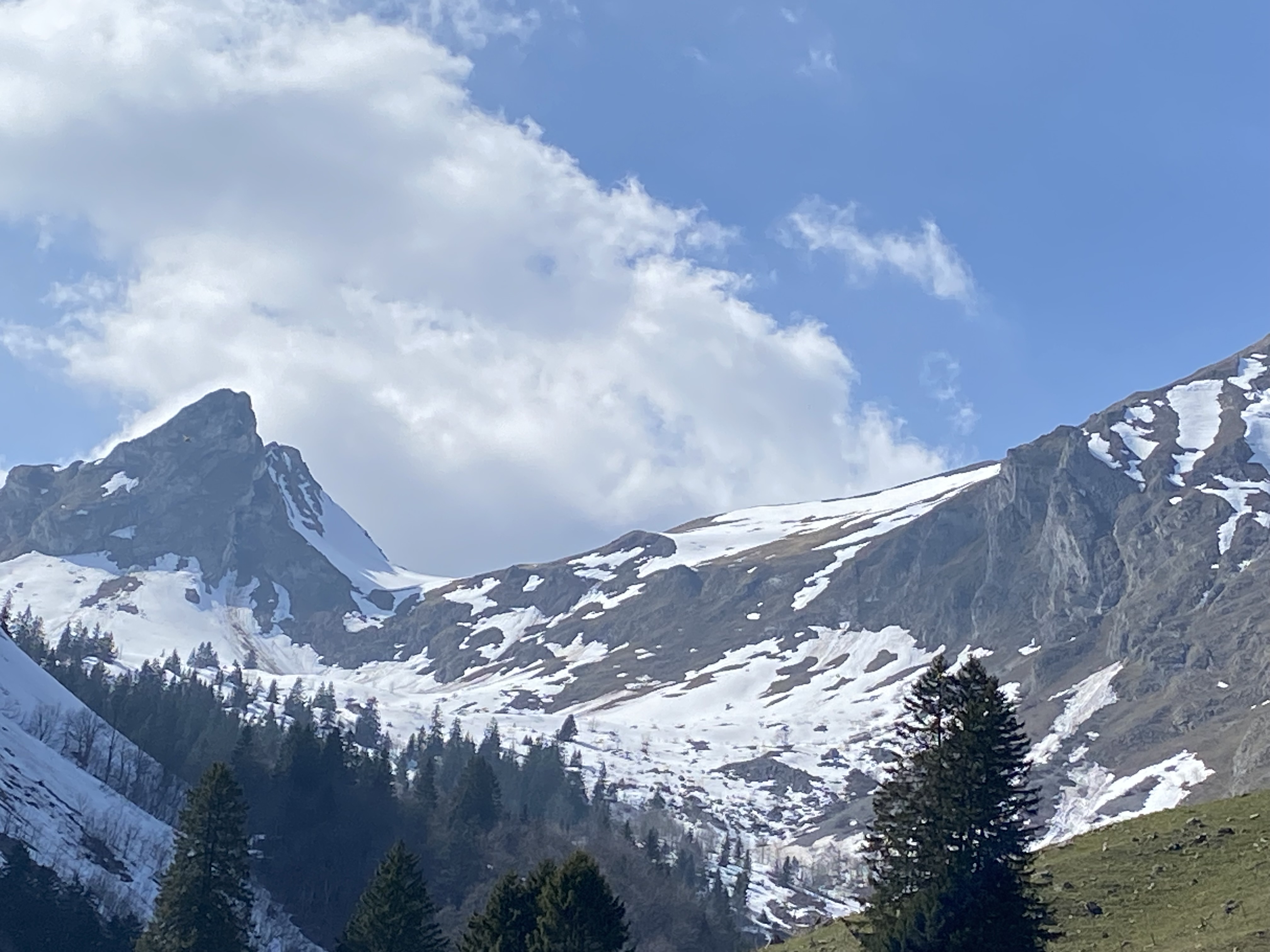 Vue sur Pré Fleuri