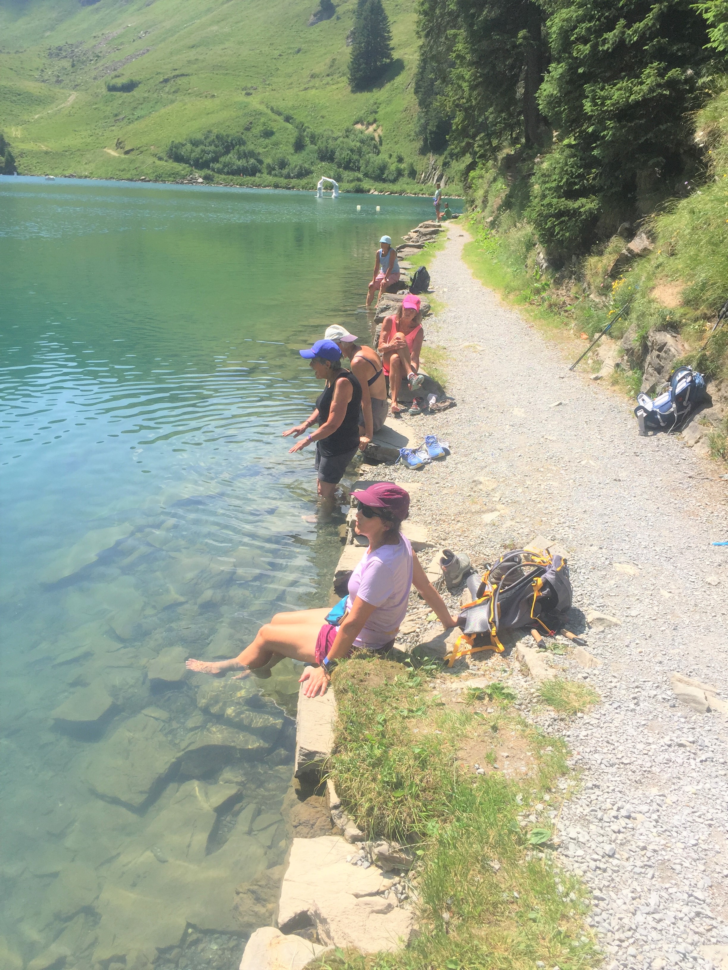 Lac Lioson agréable pour la trempette