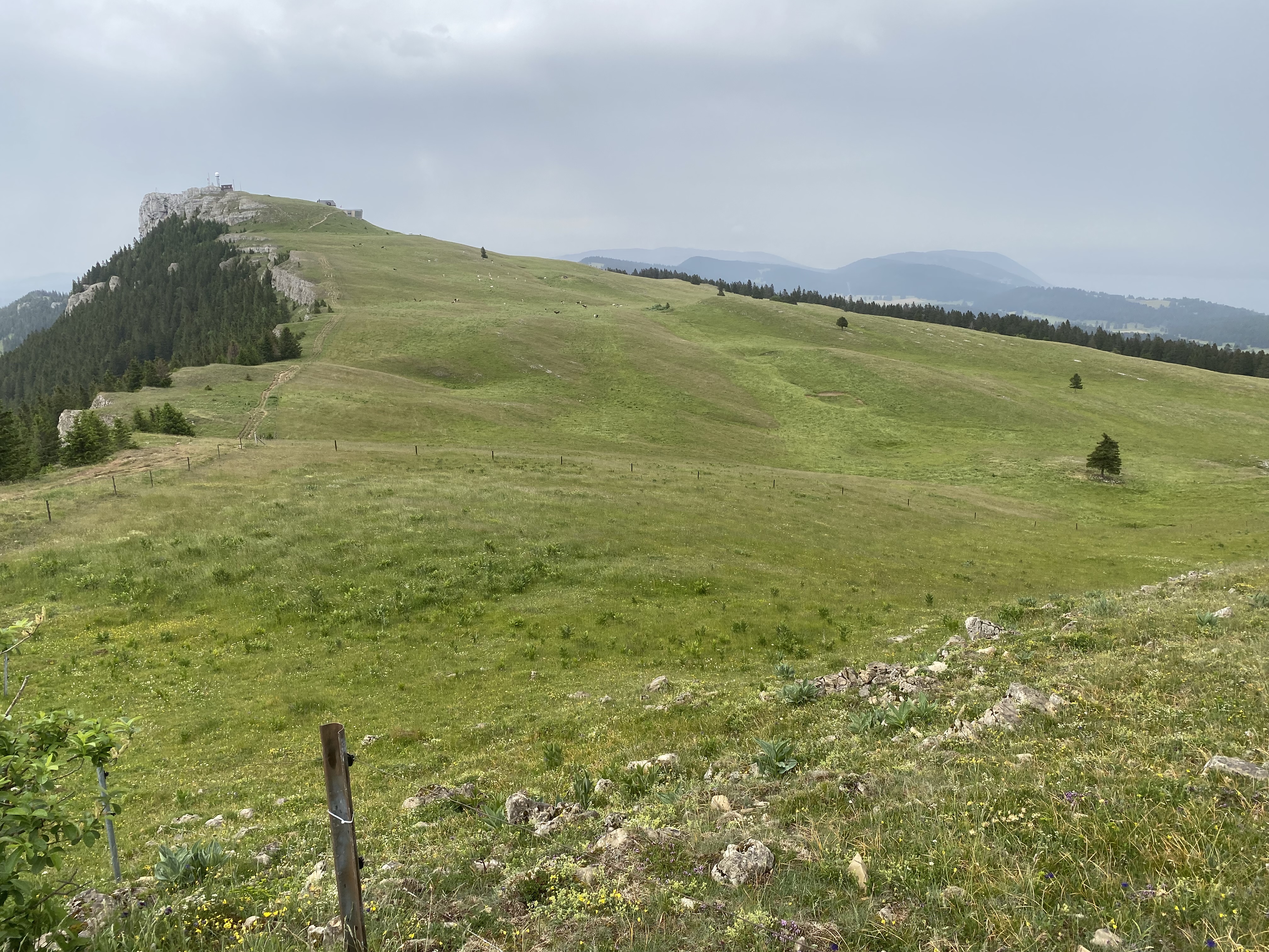 Le Chasseron vu des Petites Roches