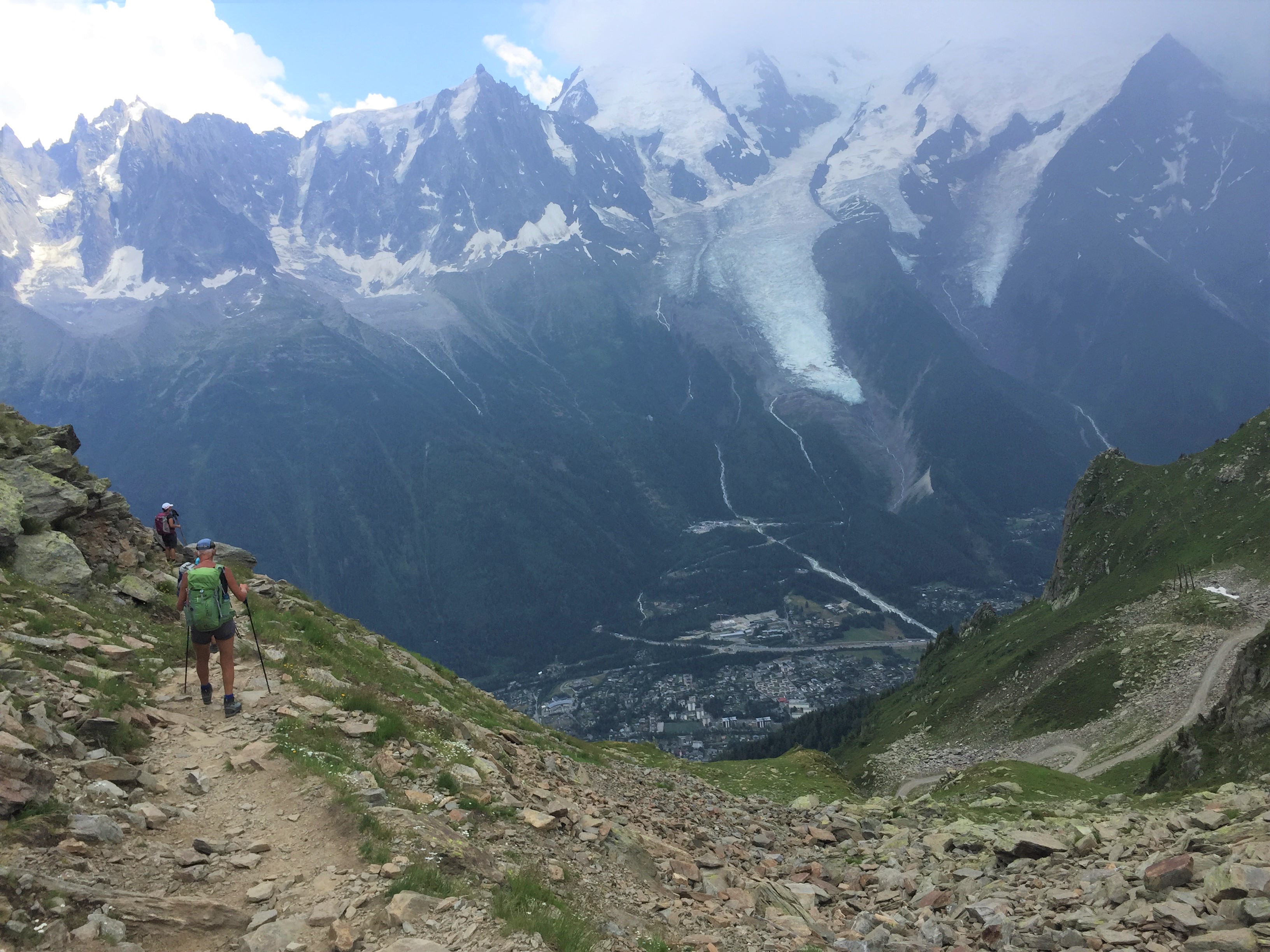 Descente sur Plan Praz