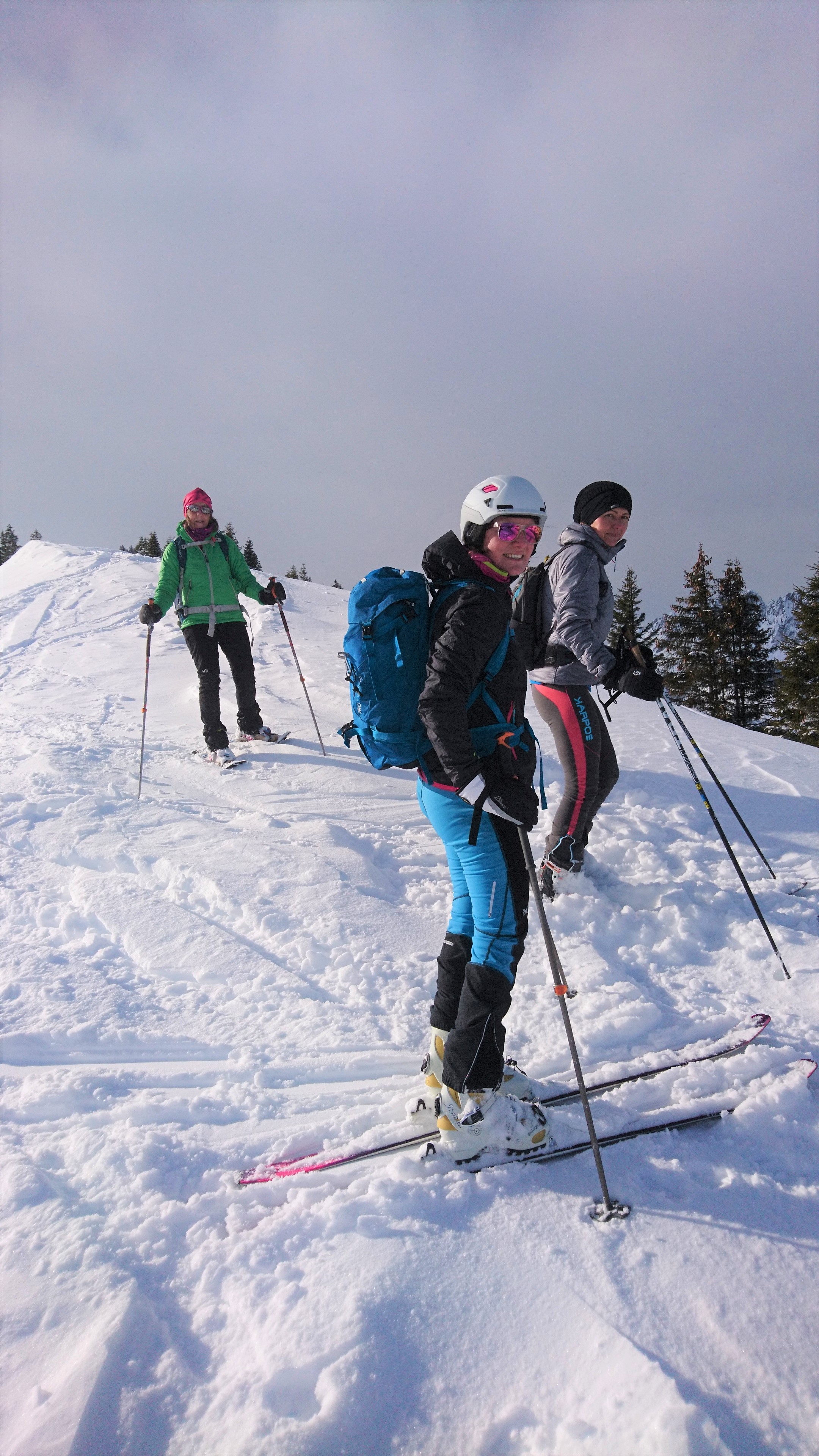 Les dames à la descente