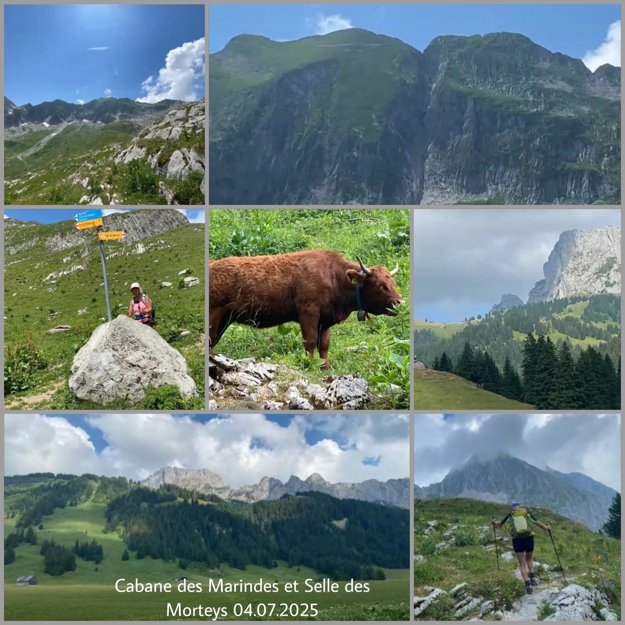 Résumé (montage de Christiane Matthey)