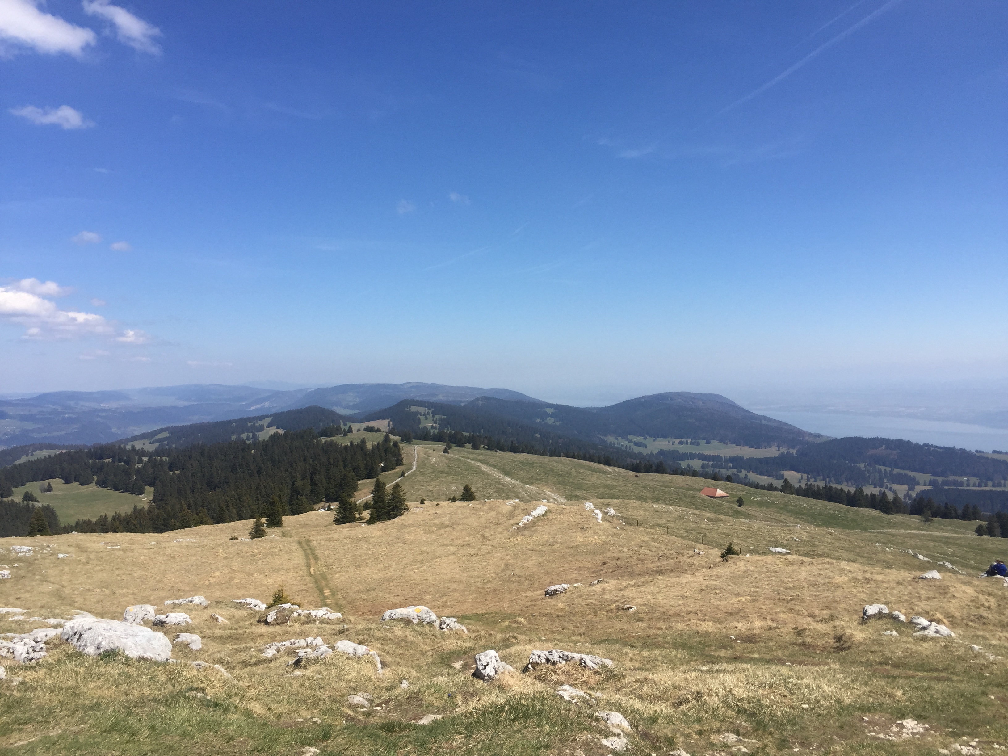 Du sommet, vue côté Nord