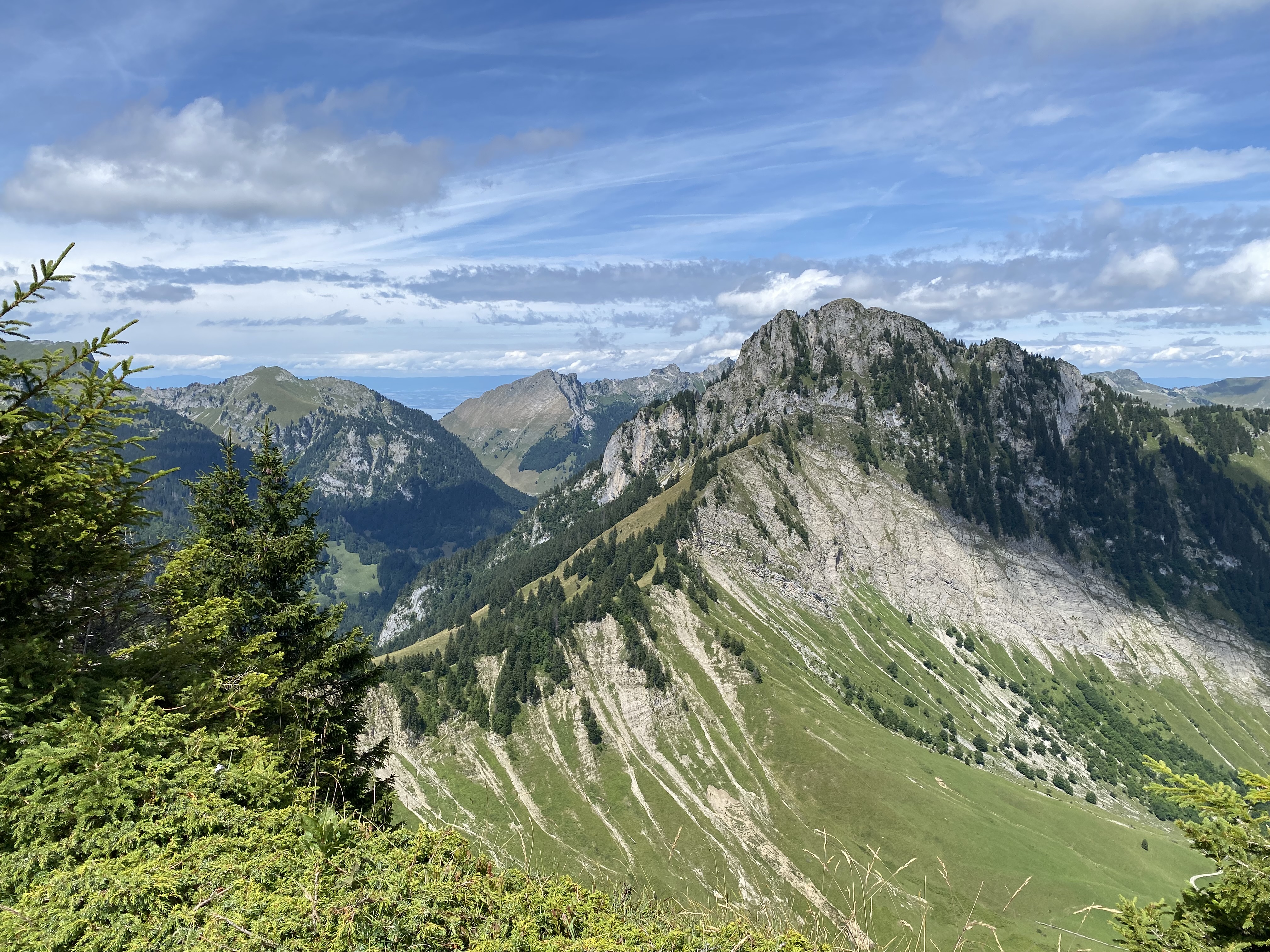 photo de Planachaux (en dessus du Lac de l'Hongrin)