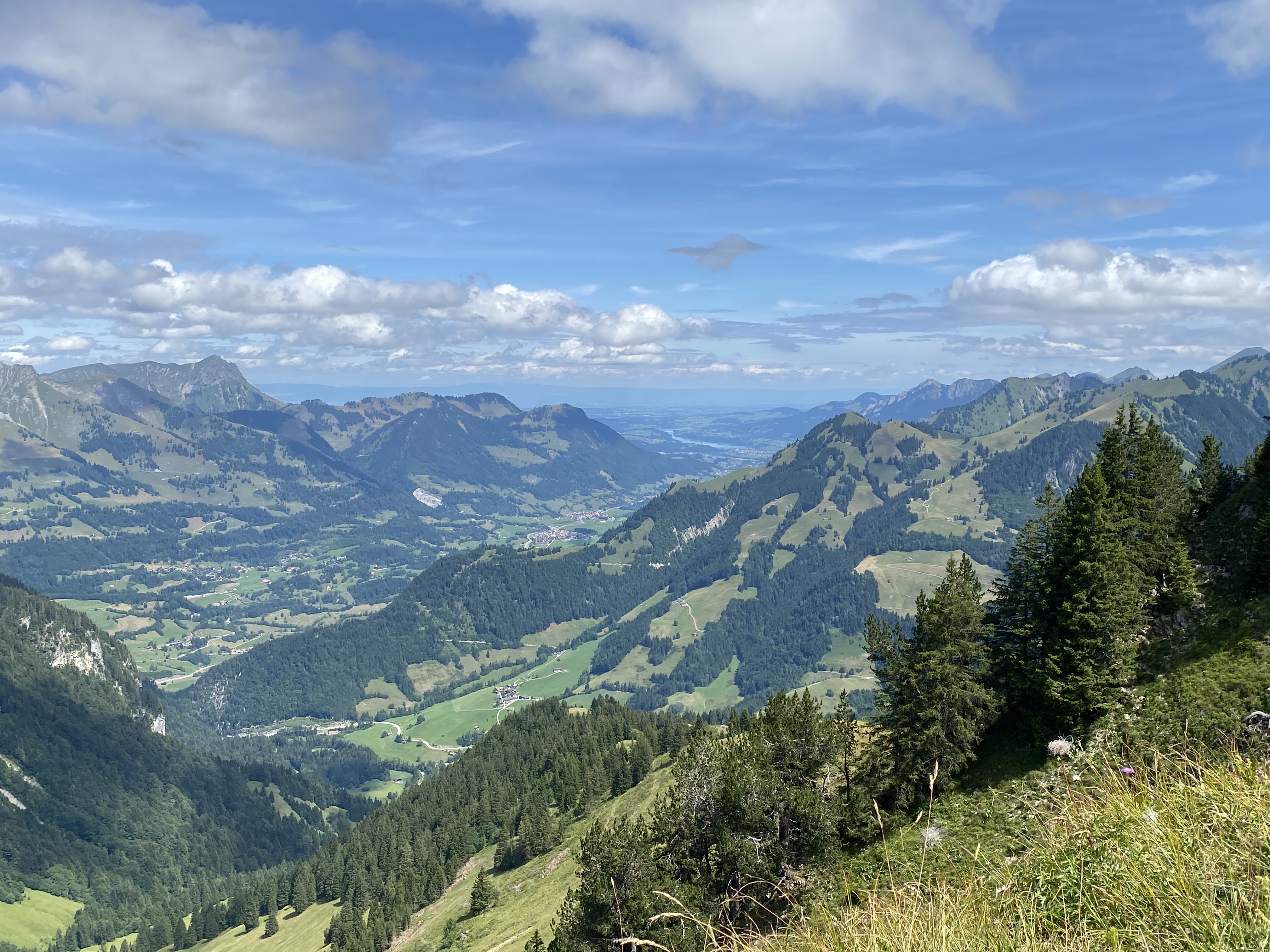 photo de Planachaux (en dessus du Lac de l'Hongrin)