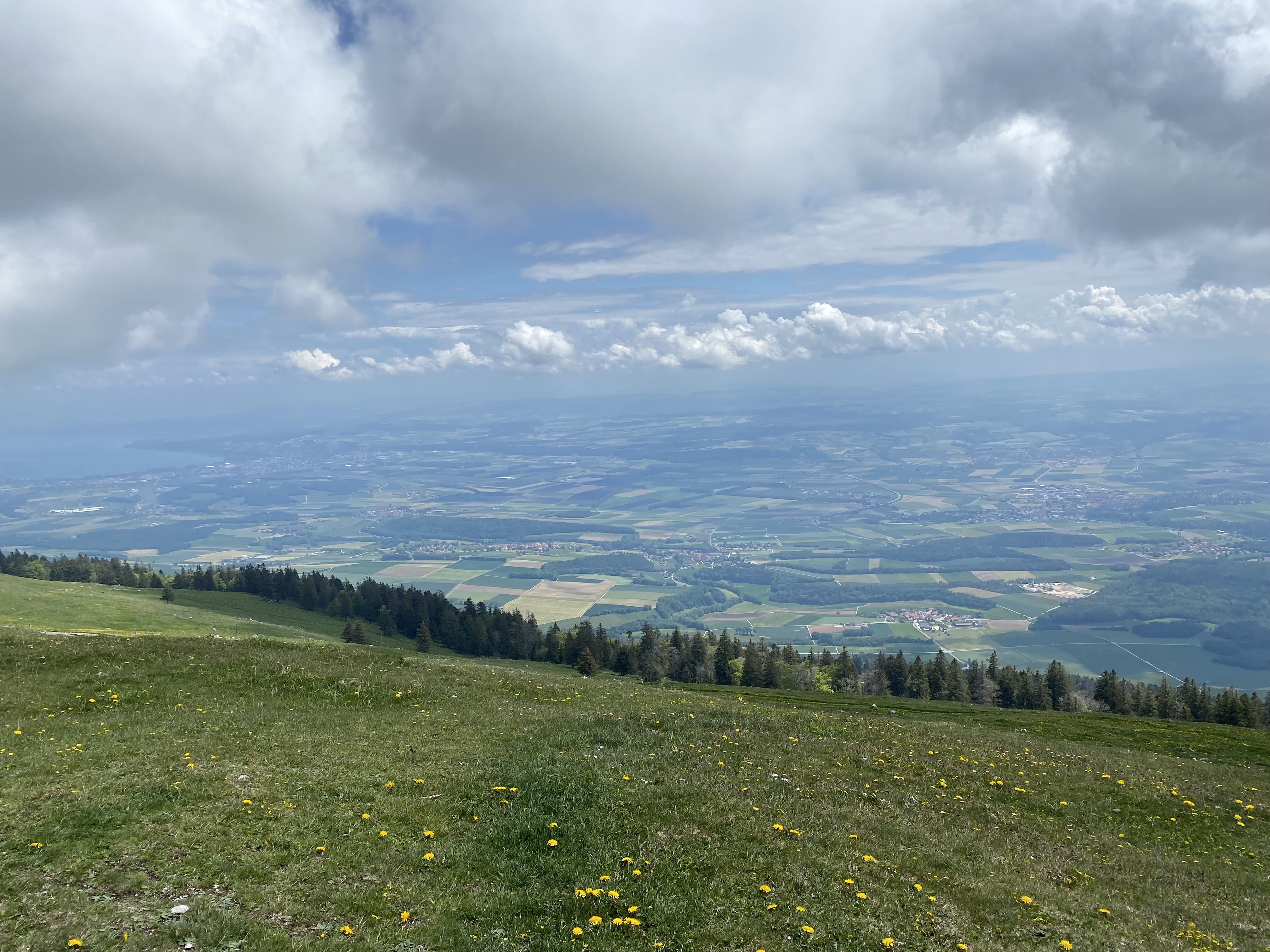 Vue sur la plaine