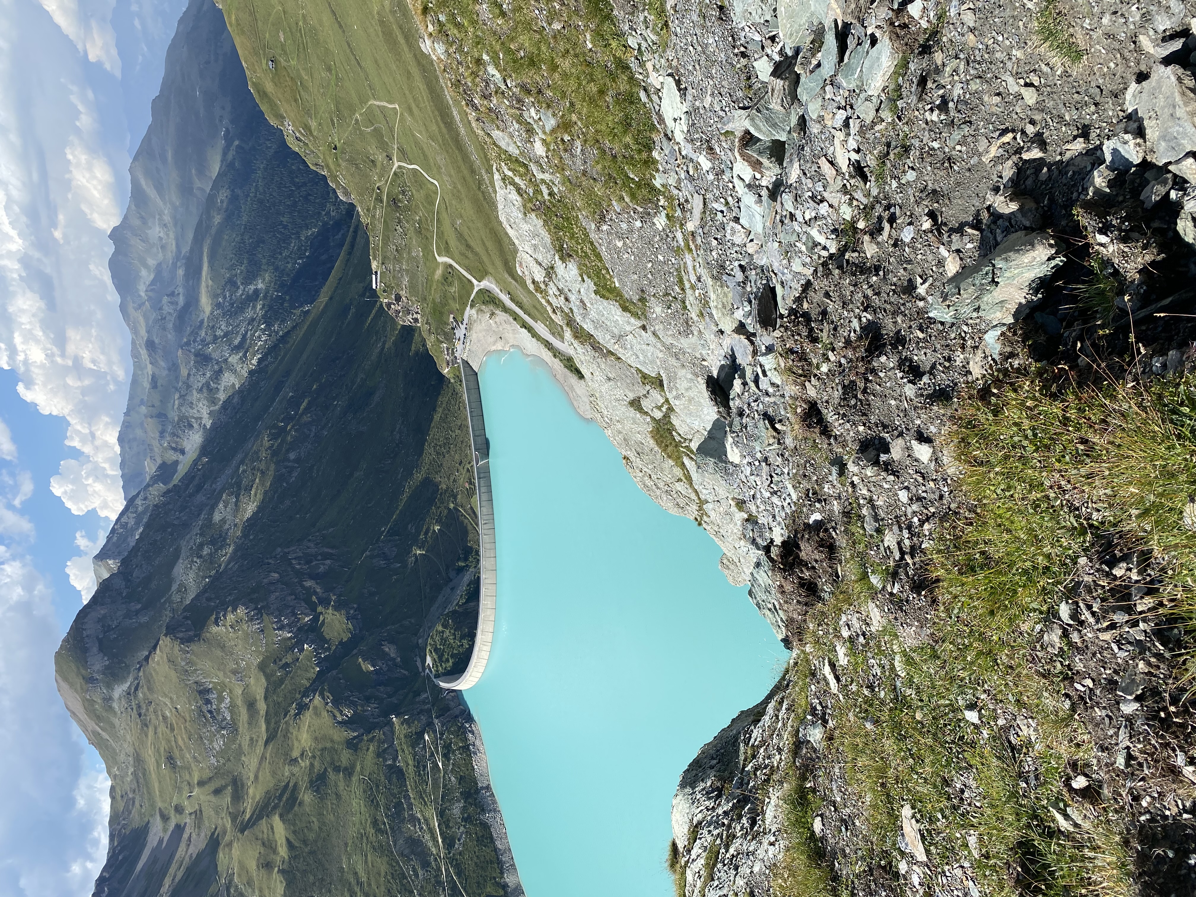 Lac et barrage de Moiry