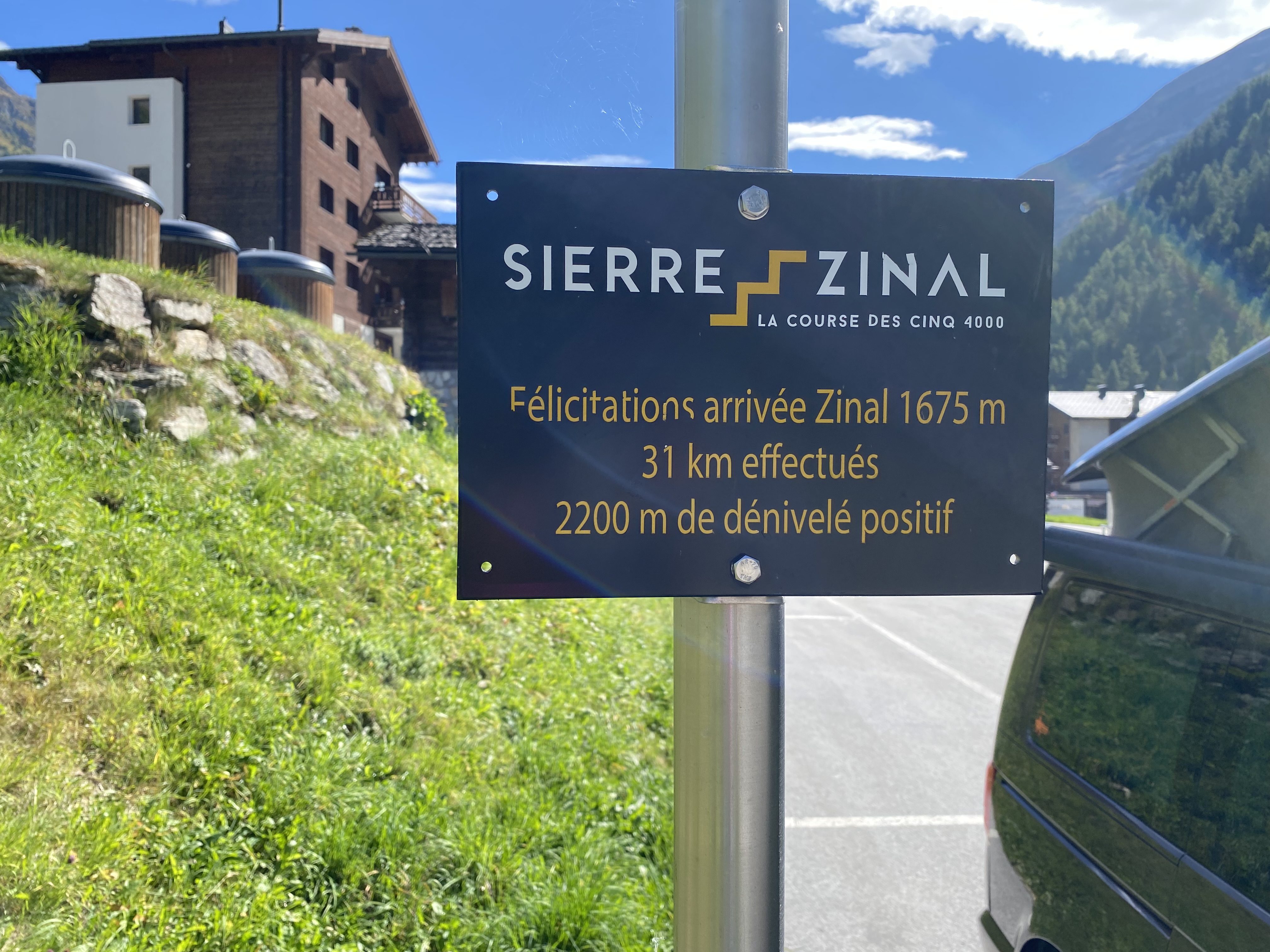 Nous sommes arrivés au but