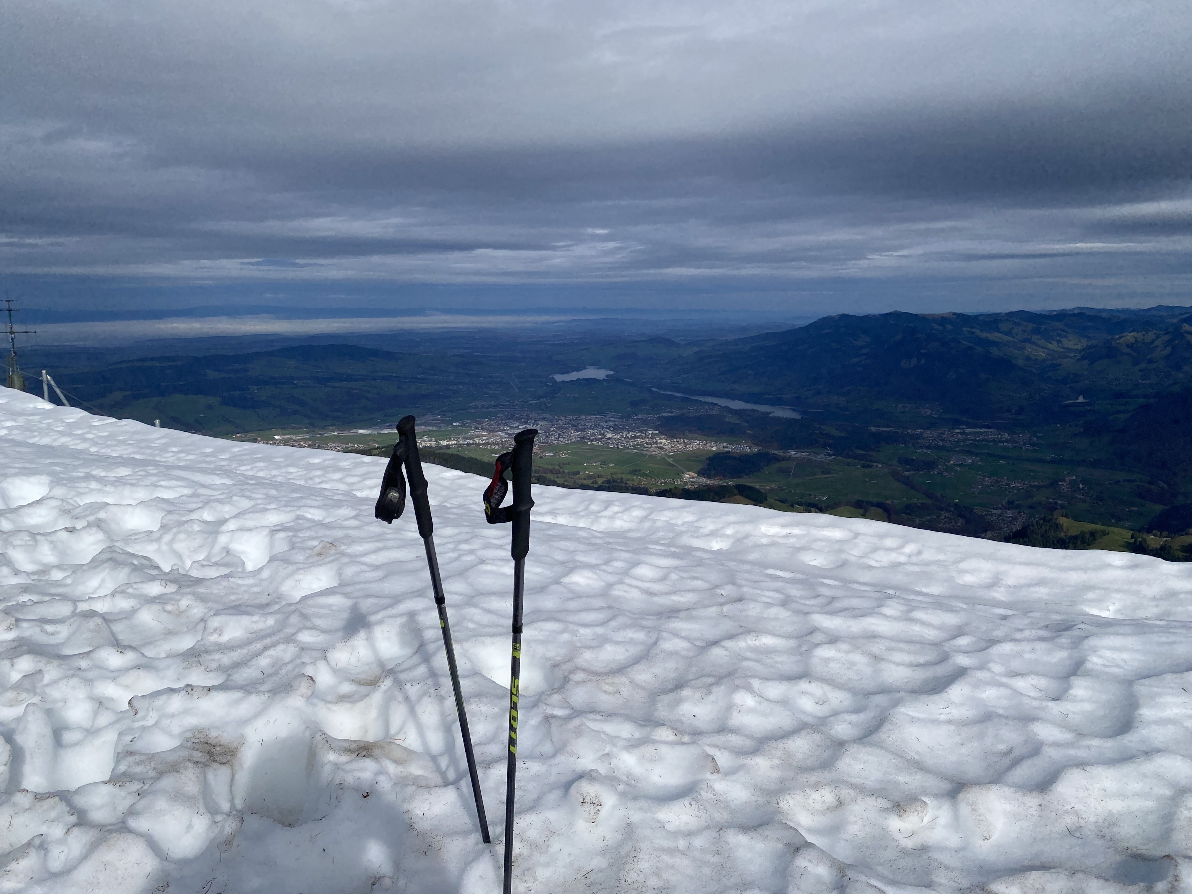 Du sommet, vue sur Bulle