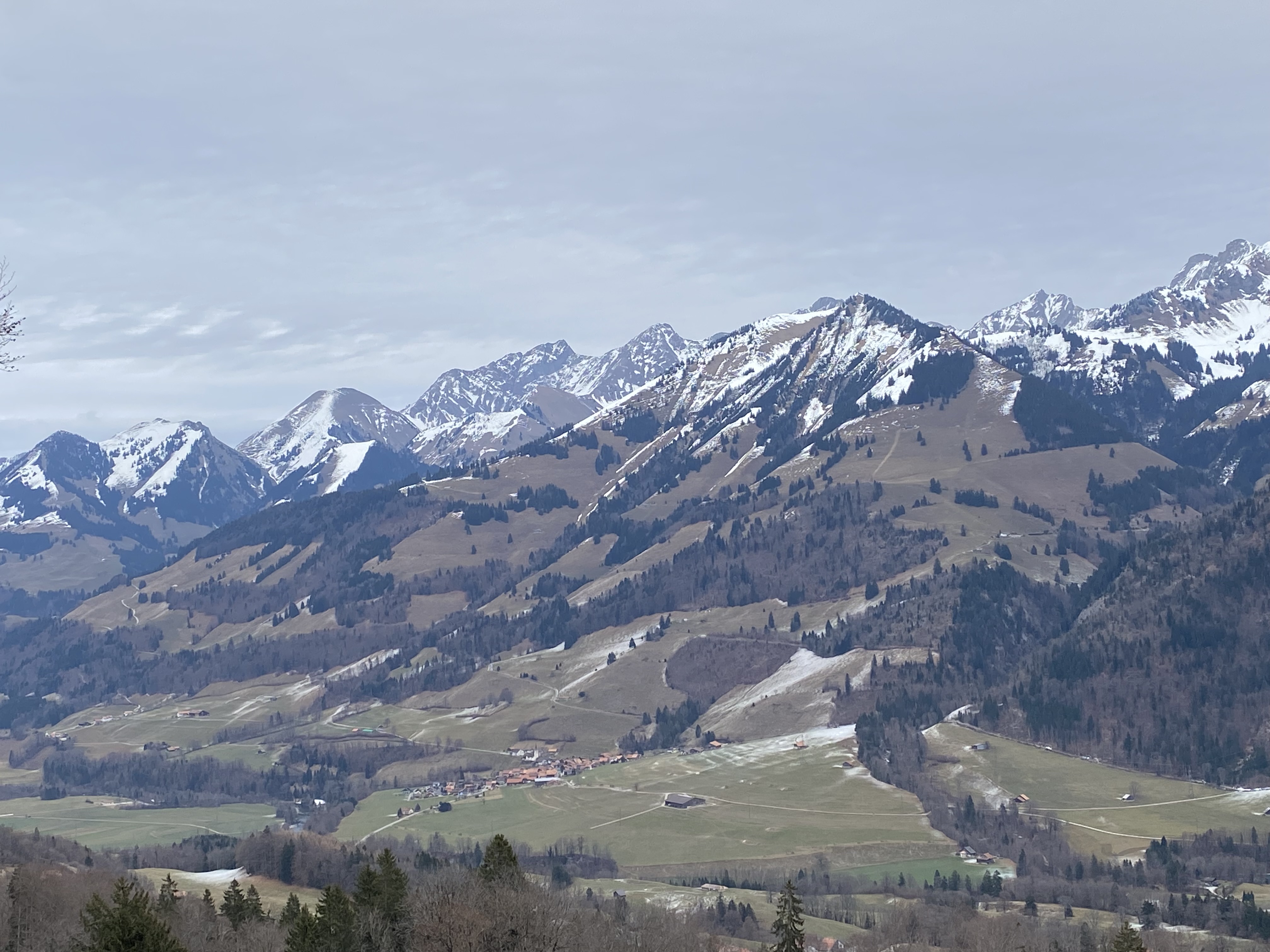 Le Vanil Noir (au centre) porte bien son nom