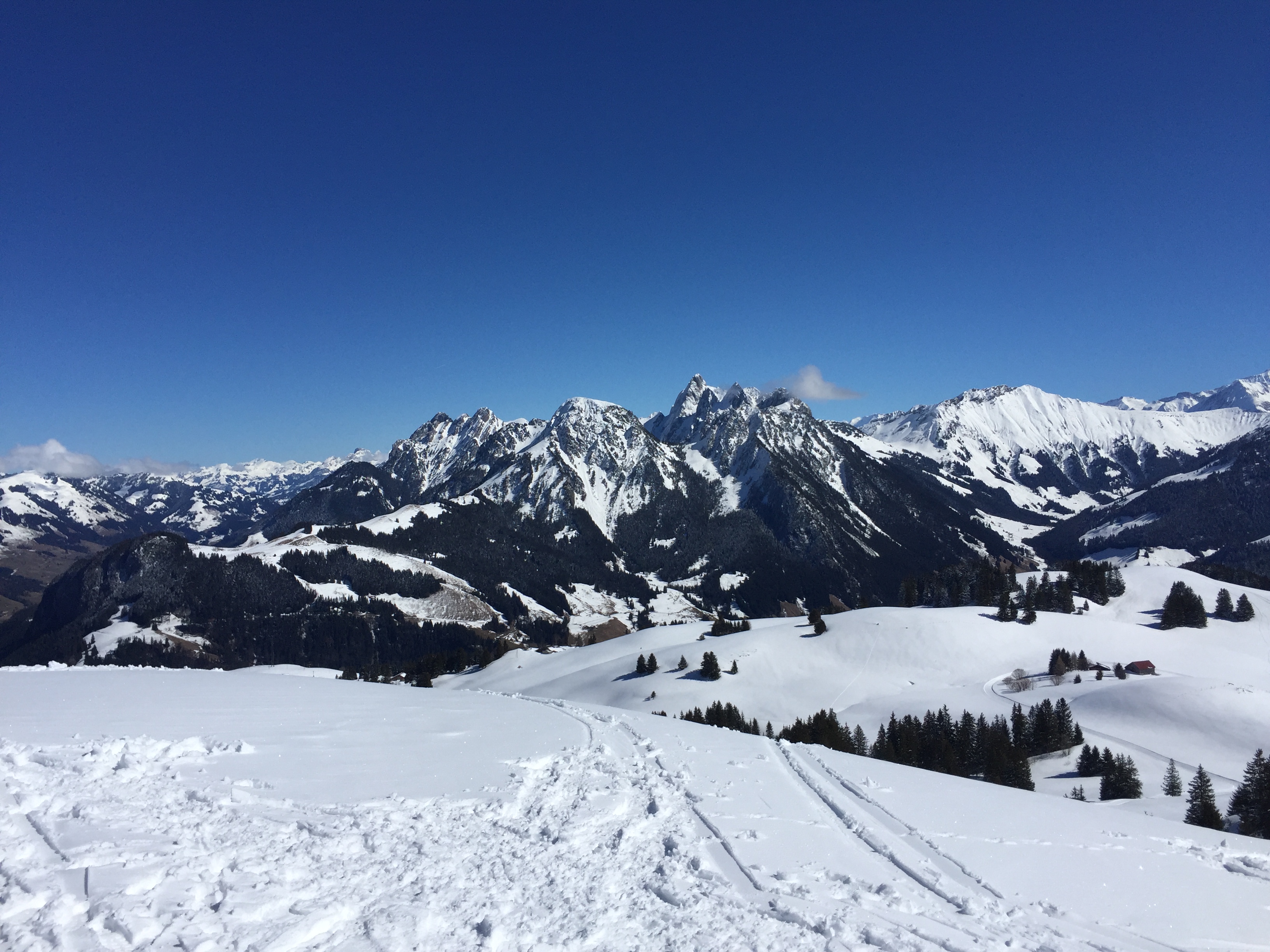 Vue sur la Gummfluh
