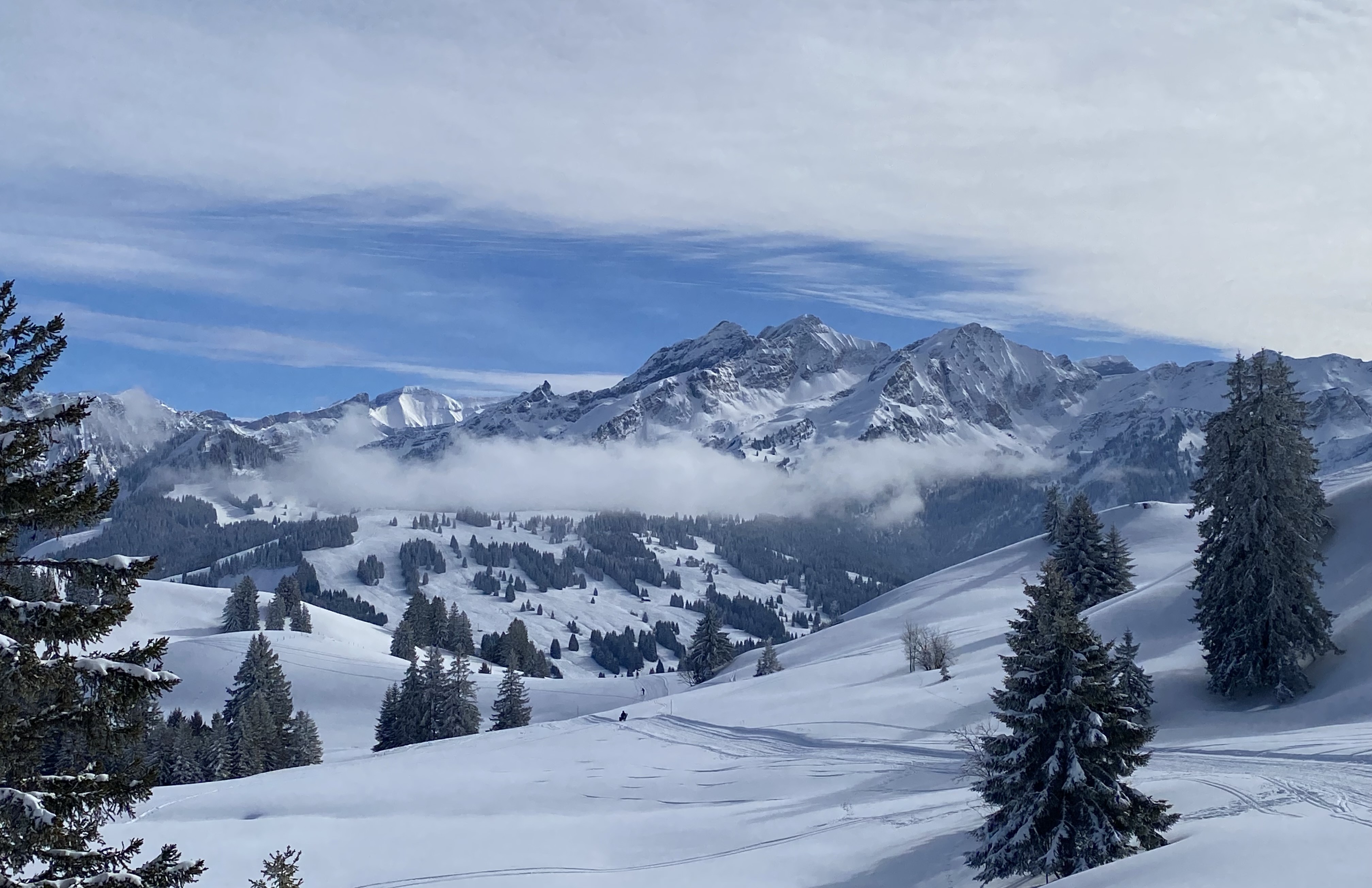 Vue sur La Pare,  Le Tarent et Châtillon 