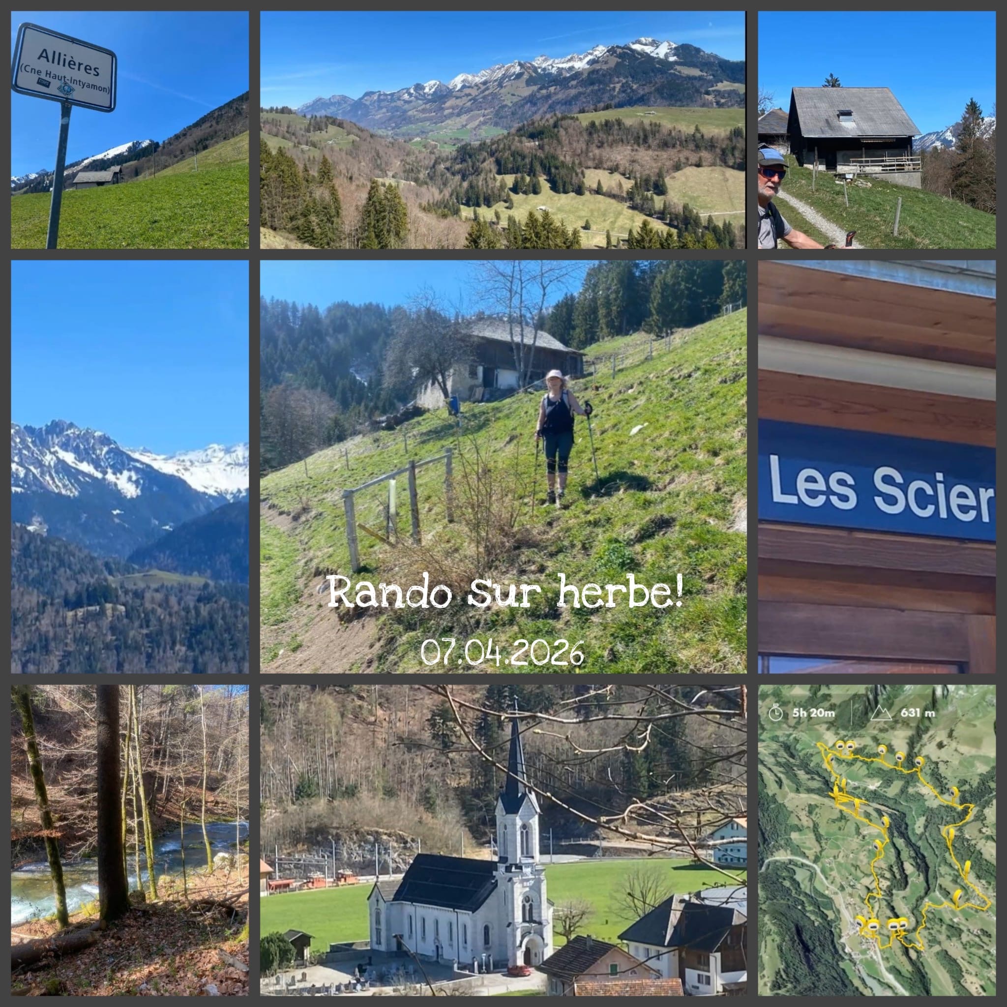 Résumé (montage de Christiane Matthey)