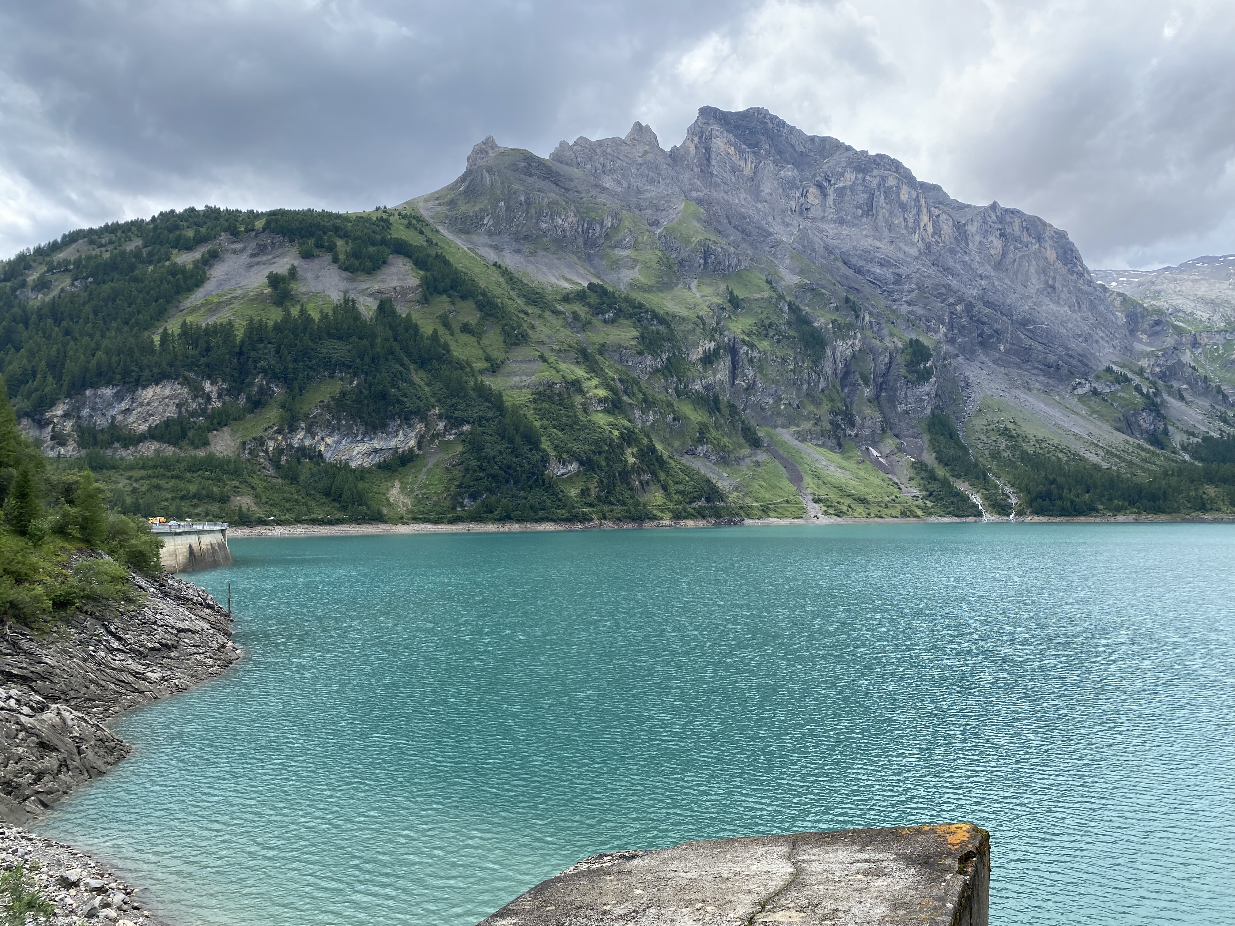 photo de Bisse du Ro et Barrage de Tseuzier