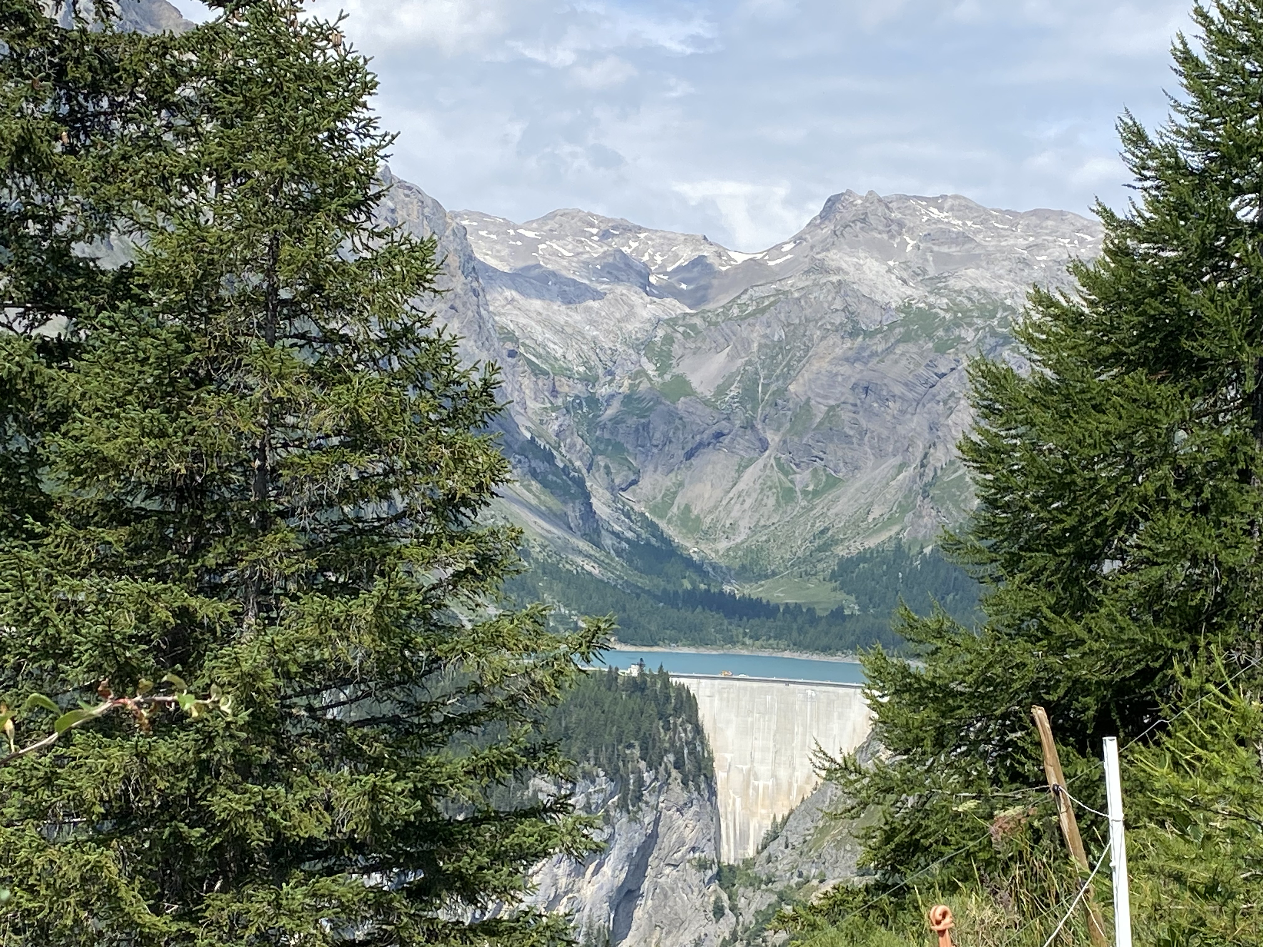 photo de Bisse du Ro et Barrage de Tseuzier